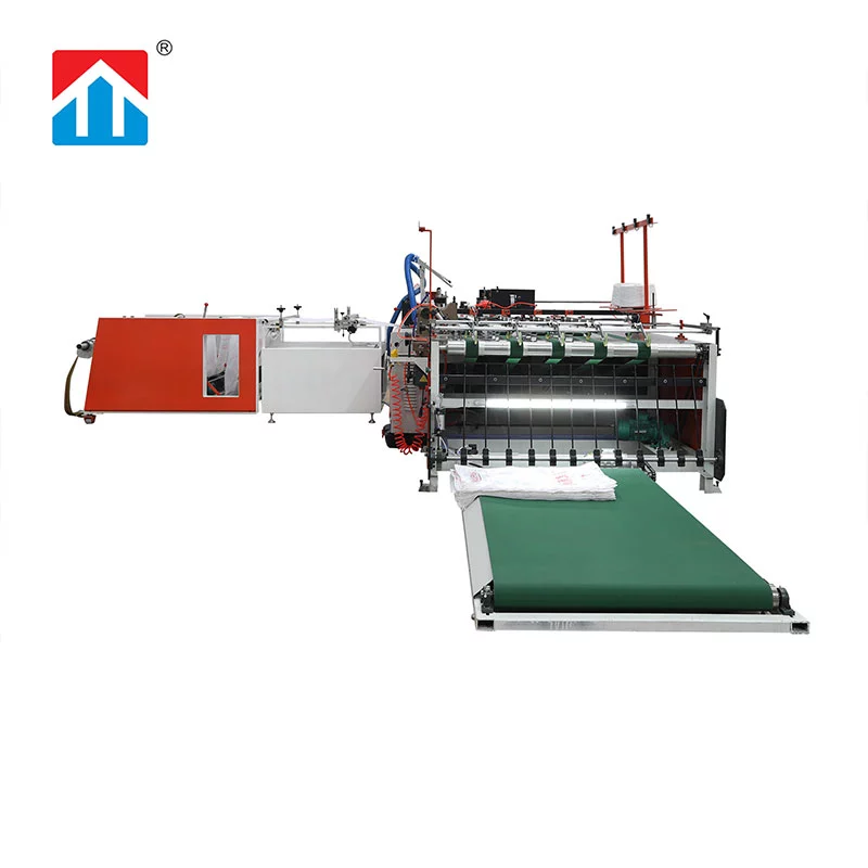 Heat cutting and sewing machine