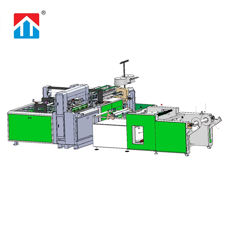 Hot and cold cutting and sewing machine
