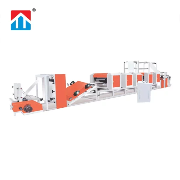 Intelligent roll to roll horizontal flexographic printing machine