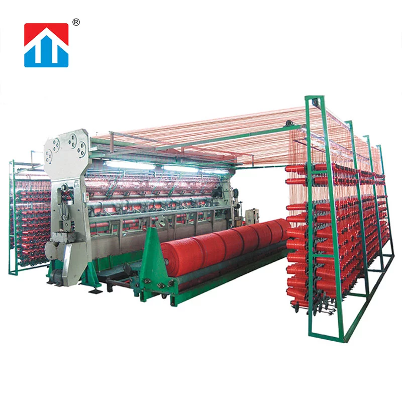 Mesh bag warp knitting machine